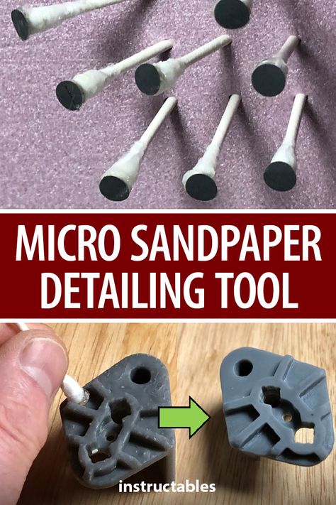 Gaming Crafts, Detailing Tools, Model Making Tools, Power Carving Tools, Sanding Tips, Dremel Bits, Sculpting Tutorials, Sanding Tools, Miniature Photography