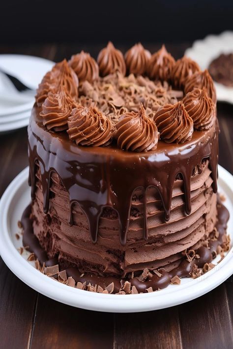 How to Make Costco Chocolate Cake American Chocolate Cake, Costco Chocolate Cake, Costco Cake, American Chocolate, Cotton Cake, Chocolate Cake Recipe Easy, Famous Chocolate, Kitchen Guide, Round Cake Pans