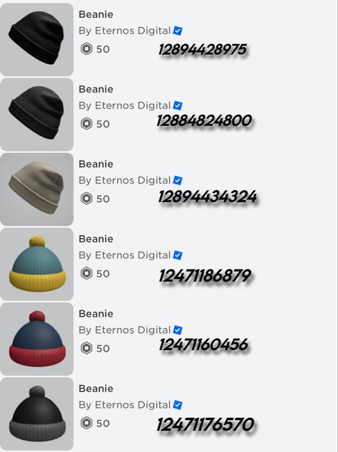 Beanie Roblox Code, Id Roblox, Roblox Id, Roblox Code, Roblox Codes, Coding