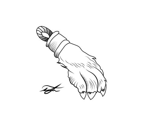 Rabbit Feet Tattoo, Rabbit Feet Drawing, Lucky Rabbit Foot Tattoo, Rabbits Foot Tattoo, Rabbit Foot Tattoo, Lucky Tattoos, Rabbit Foot Fern, Line Drawing Tattoos, Lucky Tattoo