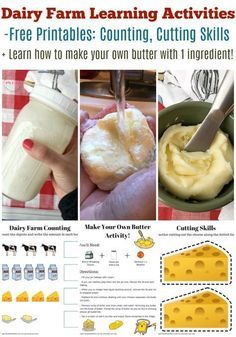 Dairy Learning Activities, Dairy Theme Preschool, Dairy Lesson Plans Activities, Milking Cow Activity Preschool, Agriculture Lessons For Kids, Dairy Month Activities, 4-h Cloverbud Activities, Agriculture Activities For Kids, 4h Cloverbud Activities