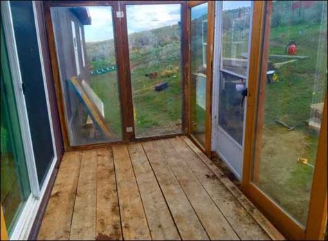 DIY sunroom Building A Sunroom, Sunroom Diy, Diy Sunroom, Glass Sunroom, Sunroom Windows, Glass Conservatory, Glass Doors Patio, Let There Be Light, The Greenhouse