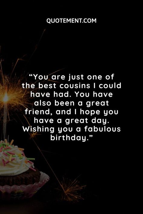 I have good news for you - you’ve just discovered the richest collection of birthday wishes for cousin brother anywhere on the web! Best Wishes For Brother, Birthday Wishes For Cousin Brother, Thank You Sister Quotes, Happy Birthday Wishes For Cousin, Birthday Wishes For Cousin, Birthday Wishes For Twins, Happy Birthday Brother Quotes, Happy Birthday Captions, Happy Birthday Sister Quotes