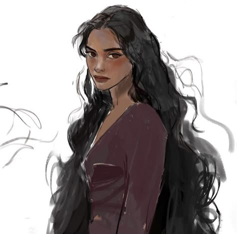 Yennefer Of Vengerberg, Arte Inspo, Sketch Illustration, Six Of Crows, Character Portraits, Character Inspo, A Drawing, Fantasy Character Design, Pretty Art