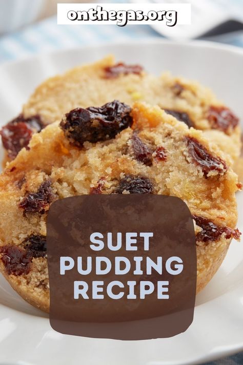 Have you heard of Suet? It is a hard fatty tissue that surrounds the kidneys of a cow or other animals. It is a popular ingredient for many British and Irish dishes. One British dessert is a namesake of this ingredient and is called Suet Pudding - fat pudding, right? Sounds like something that is an acquired taste when you’re not from the UK. It is a sweet treat and we have included a recipe to make your own at home. Download here… #suetpudding #britishdessertsuetpudding #suetforbritishdishes Suet Pudding Recipes, British Pudding Recipes, Pease Pudding Recipe, English Steamed Pudding Recipe, English Pudding British Desserts, Suet Pudding Steamed, Suet Recipe, Steamed Puddings, Suet Pudding