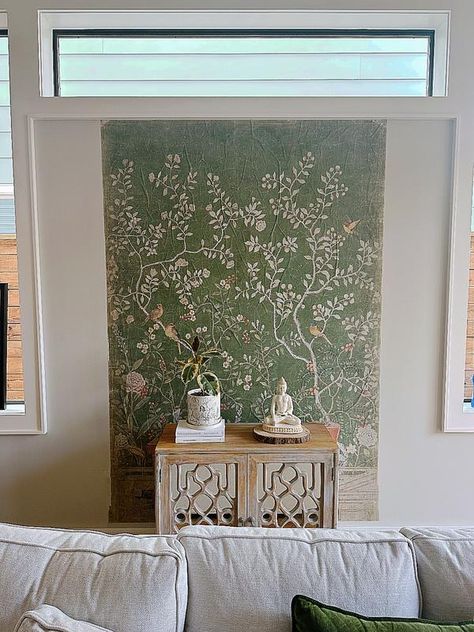 Birds and Potted Tree Tapestry | AnthroLiving Tree Tapestry, Green Fits, Bhldn Weddings, The Birds, Medium Length Hair Cuts, Length Hair, Medium Length Hair Styles, Medium Length, Color Coding