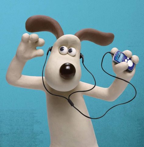 Wallace And Gromit, Aardman Animations, Shaun The Sheep, Cartoon Dog, Phone Themes, Stop Motion, Motherboard, Listening To Music, Reaction Pictures