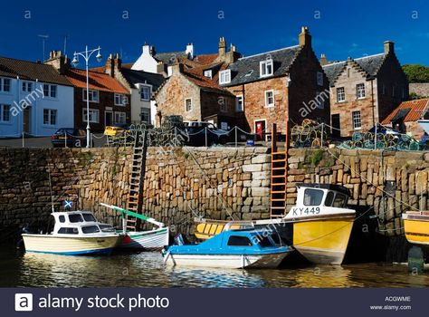 Poros Greece, Fife Scotland, Scotland Forever, Old Boats, Destination Photography, Seaside Village, Boat Art, Small Boats, Fishing Villages