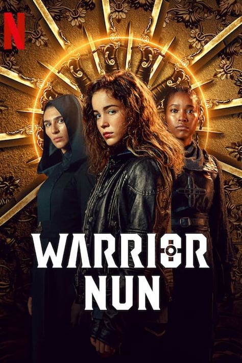 A young woman wakes up in a morgue with inexplicable powers and gets caught up in a battle between good and evil. First episode date: July 2, 2020 Program creator: Simon Barry Production location(s): Spain Network: Netflix Dessin Game Of Thrones, Netflix Shows To Watch, Warrior Nun, 2020 Movies, Movie Posters Design, Poster Series, Netflix Originals, Netflix Movies, Shows On Netflix