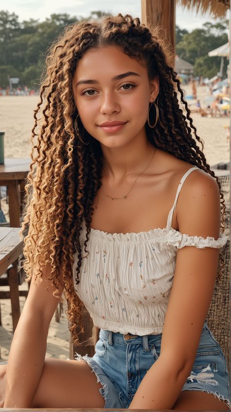 Beach Updo, Curly Bob Styles, Twisted Hairstyles, Curly Hair Model, Hairstyles With Weave, Hair Dreadlocks, Afro Puffs, Casual Hair, Passion Twists