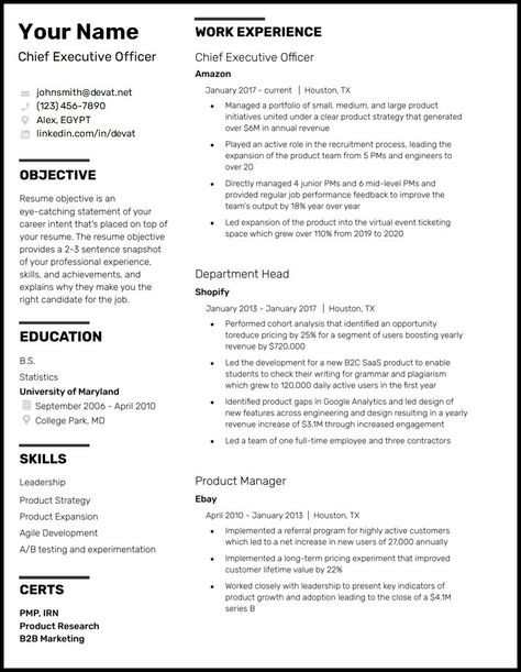 ATS Professional Resume Template Free - Search Template Resume Free, Ats Friendly Resume, Visual Resume, Microsoft Word Resume Template, Ats Resume, Resume Pdf, Resume Format For Freshers, Free Resume Template Download, Job Resignation Letter