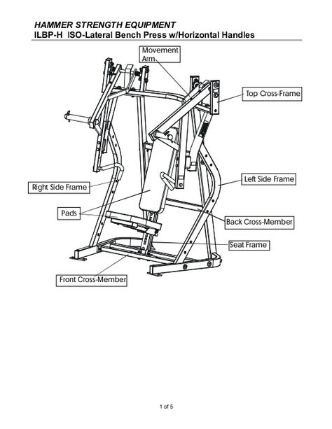 HAMMER STRENGTH EQUIPMENT ILBP-H ISO-Lateral Bench ... https://www.yumpu.com/en/document/view/21752039/hammer-strength-equipment-ilbp-h-iso-lateral-bench- Homemade Gym, Homemade Gym Equipment, Hammer Strength, Restaurant Floor Plan, Diy Gym Equipment, Gym Equipment Workout, Gym Design Interior, Fitness Supplements, Diy Gym