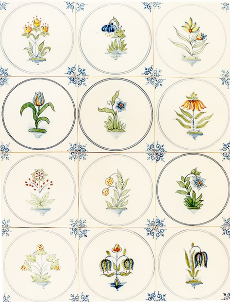 Dutch Tiles, Delft Tiles, Hand Painted Tiles, Root System, Print Inspiration, Pattern Play, Painting Tile, Textile Patterns, Delft