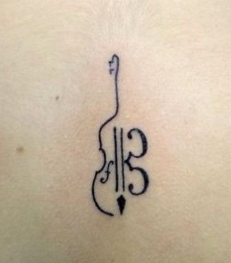 Violist Tattoo dream Viola Tattoo Instrument, Treble Clef And Bass Clef Tattoo, Viola Tattoo Music, Alto Clef Tattoo, Orchestra Tattoo, Classical Music Tattoo, Violin Tattoos, Violin Tattoo Ideas, Viola Tattoo