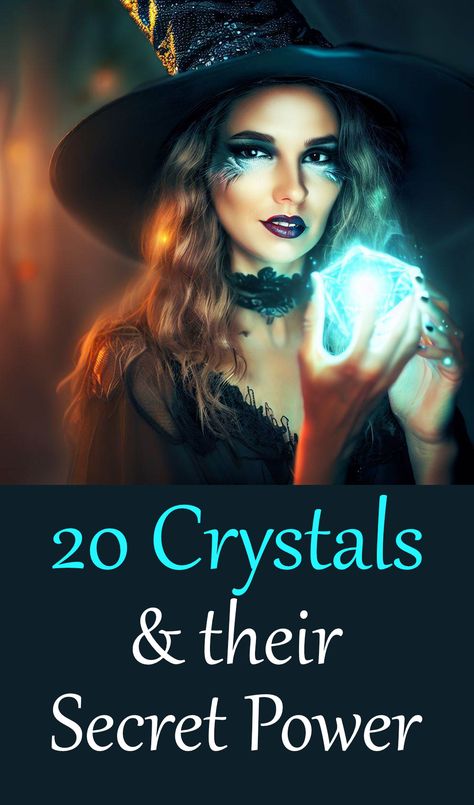 20 Crystals and their Secret Power Siphoning Magic, Crystal Powers Magic, Protective Magic, Crystal Powers, Crystal Knowledge, Secret Energy, Witch Powers, Occult Science, Witchcraft Books