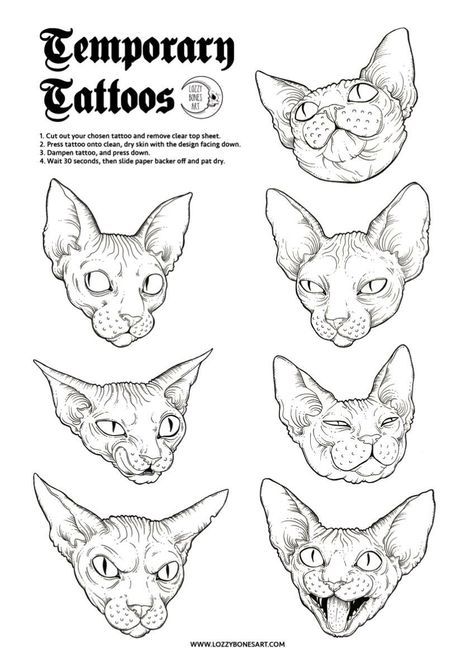 Sphynx Cat Tattoo, Chat Sphynx, Sphinx Cat, Tattoo Flash Art, Sphynx Cat, Flash Art, Animal Sketches, Sphynx, Animal Tattoos