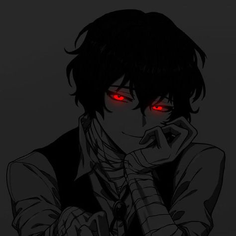 Yandere boy looking at you Yandere Pfp Boy, Yandere Boyfriend Anime, Yandere Icons Aesthetic, Male Yandere Fanart, Yandere Anime Boy, Soft Boy Pfp, Yandere Guy, Boy Pfp Aesthetic, Anime Goth Boy