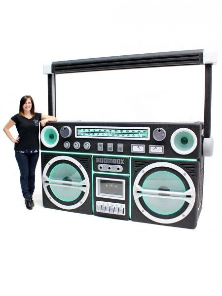 Boombox Prop, 90s Hip Hop Party, Giant Props, Dj Stand, Installation Ideas, Event Props, Event Stage, Prop Hire, Dj Booth