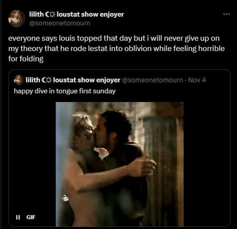 loustat show enjoyer on X: "everyone says louis topped that day but i will never give up o Louis And Lestat, Lestat And Louis, Vampire Shows, Vampire Chronicles, Hot Vampires, The Vampire Chronicles, Vampire Boy, Gay Books, After Marriage