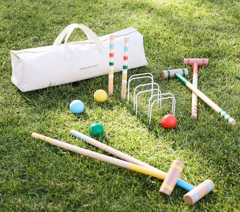 Croquet Party, Croquet Game, Email Branding, Pottery Barn Teen, Pottery Barn Kids, Shopping List, Pottery Barn, First Names, Cool Kids