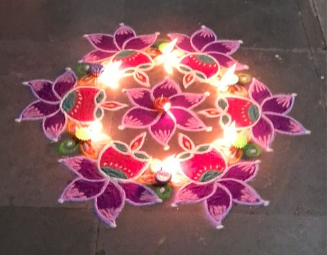 Simple rangolis #karthikai Deepam #vilakku kolam Karthikai Deepam Kolam Rangoli, Karthikai Deepam Kolam, Vilakku Kolam, Rangoli Patterns, Kolam Rangoli, Neck Designs, Pattern, Quick Saves, Design