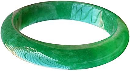 Natural Burmese Jade Bangle Bracelet Full Green Jadeite for Women Jewellery Box Gift with Certificate Jade Bangle Bracelet, Burmese Jade, Women Jewellery, Emerald Bracelet, Lucky Stone, Jade Bangle, Bracelet Women, Jade Bracelet, Jade Jewelry