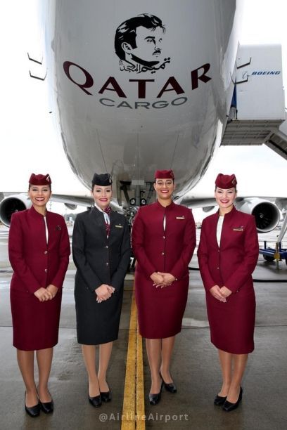 Qatar Cabin Crew, Qatar Airways Cabin Crew, British Airways Cabin Crew, Airline Cabin Crew, Dream Cabin, Flight Attendant Fashion, Career Day, Flight Crew, Flight Attendants