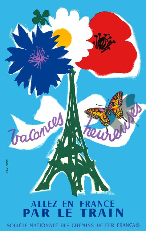 French Posters, Art Parisien, City Project, Paris Illustration, Gustave Eiffel, England Trip, Paris Poster, Railway Posters, Graffiti Artwork