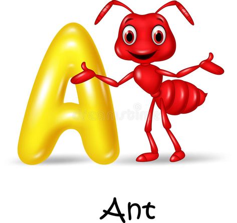 Cartoon illustration A of letter for Ant. Illustration A of letter for Ant on wh #Sponsored , #ad, #SPONSORED, #illustration, #wh, #Illustration, #Cartoon Zebra Cartoon, V Alphabet, H Alphabet, Rabbit Vector, Kids Reading Books, Alphabet Nursery, Alphabet Pictures, Flashcards For Kids, Fish Vector