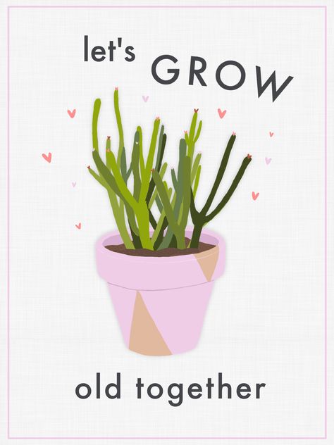 Free Printable | Succulent Valentines — emorie kidder Gardening Puns, Gardening Seeds, Valentines Puns, Free Reign, Plant Puns, Plants Quotes, Love Puns, Growing Old Together, Food Puns