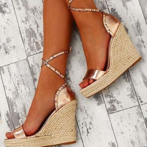 Summer Dress Sandals, Sandals High Heels, Elegant High Heels, Zipper Heels, Shoe Boot, Wedges Style, Wedges Sandals, Ankle Strap Wedges, High Heel Wedges