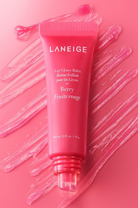 Lip Glowy Balm Berry available at Sephora, Sephora at Kohls, Amazon and on us.laneige.com  A glossy balm enriched with Murumuru and Shea butters, coating lips in lightweight moisture to keep dry lips at bay. Available in several cute light tints for a sheer wash of color! Laneige Lip Glowy Balm, Lip Glowy Balm, Laneige Lip, Gloss Makeup, Sephora Skin Care, Best Lip Balm, Seductive Clothes, Fame Dr, Glossy Lips