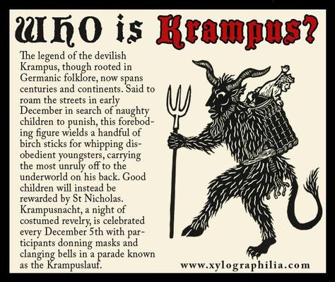 KRAMPUS WARNING! I Love Halloween, John Winchester, Creepy Christmas, Dark Christmas, Love Halloween, Saint Nicholas, Underworld, Yule, Timeline Photos