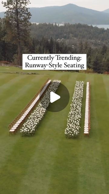 Runway Aisle Wedding, Runway Wedding Seating, Runway Ceremony Seating, Wedding Runway Aisle, Runway Seating Wedding, Wedding Ceremony Seating Ideas, Wedding Walkway, Wedding Ceremony Seating, Wedding Isles