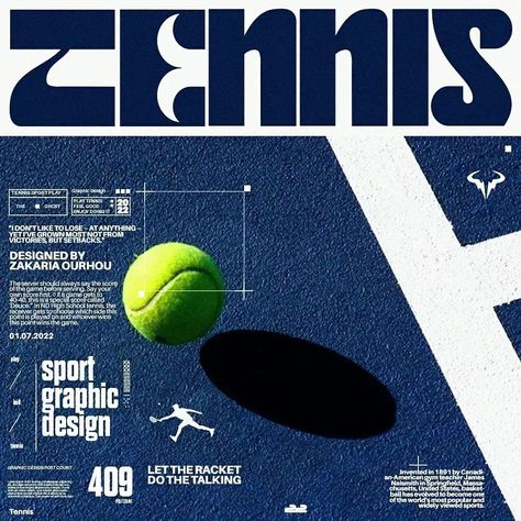 Tennis Design Graphic, Tennis Graphic Design, Golf Graphic Design, Sport Graphic Design, Tennis Artwork, Tennis Magazine, Tennis Graphic, Tennis Poster, 90s Sport