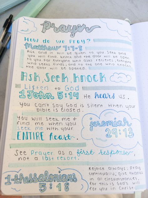 Daily Bible Study Notes, Jeremiah Bible Notes, Book Of John Bible Study, Bible Study Methods Ideas, Bible Journaling Ideas Notebooks, Jesus Journal, Easy Bible Study, Bible Highlighting, Christian Notebook