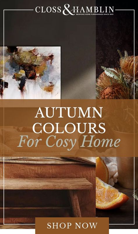 [SponsoredPost] The Leaves Are Beginning To Change Colours, The Long Nights Are Drawing In, And The Air Gets More Crispy Autumn Is Here. ItS A Perfect Opportunity To Bring Rich Tones To Your Home With Our Autumn-Ready Colour Guide For A Truly Cosy Home. From Spiced Pumpkin Cushions To Aubergine Wallcoverings And Cranberry Furnishing Fabrics - Shop Now And Create Your Own Cosy Home Just In Time For Autumn! From Cosy Bedroom Decor To Moody Living Room Inspiration, #autumnalcolourslivingroom Cosy Living Room Colours, Cosy Bedroom Decor, Cosy Home Decor, Furnishing Fabrics, Moody Living Room, Colour Guide, True Autumn, Autumn Home Decor, Cosy Bedroom