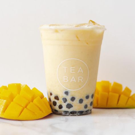 Tea Bar on Instagram: “Have you tried our Mango boba yet? 🥭🧋This fruity boba combines fresh mango puree, freshly brewed jasmine green tea, and your choice of milk…” Mango Boba, Jasmine Green Tea, Mango Puree, Fruity Drinks, Tea Bar, Boba Tea, Have You Tried, Refreshing Drinks, Milk Tea