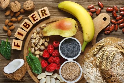 The truth is that dietary fiber does far more for your health than simply cleanse your colon. It is also necessary for hormonal balance, nutrient absorption, and gut health. Fiber is food for the billions upon billions of health-promoting bacteria that live in your intestines, and optimal wellness is simply not possible without them. Food With Fiber, Ibs Diet, Program Diet, Fiber Diet, High Fiber Diet, Fiber Rich Foods, High Fiber Foods, Healthy Food Delivery, Fiber Foods