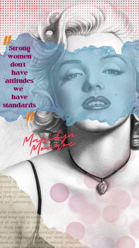 "Strong Women Don't Have 'Attitudes,' We Have Standards" -Marilyn Monroe Inspirational Quotes, Women Empowerment, Women Supporting Women, Strong Women, Brave Women, Girl Power, Feminist Quotes, Motivational Quotes, Inspiration Wall, Daily Reminder, Morning Motivation, Girl Boss, Feminist Aesthetic, Inspirational Quote For Women, Strong Women Quote, Powerful Women, Independent Women, Gender Equality, Suffragette, Feminist Art, Women's Rights, Votes For Women, Feminism Feminist Aesthetic, Quote For Women, Women Feminism, Women Empowerment Quotes, Brave Women, Feminist Quotes, Inspirational Quotes For Women, Empowerment Quotes, Strong Women Quotes