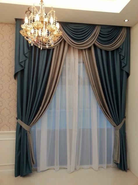 Top 40 Modern Curtain Ideas - Engineering Discoveries Luxury Curtains Living Room, Victorian Curtains, Curtains Living Room Modern, Classic Curtains, Curtain Styles, Curtains And Draperies, Plain Curtains, Luxury Curtains, Living Room Decor Curtains