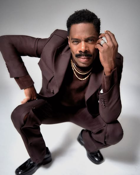 Colman Domingo Can Do Whatever He Wants - Sharp Magazine Coleman Domingo, Colman Domingo, Blithe Spirit, Fashion Displays, Daniel Day, Donald Glover, Black Actors, Character Actor, Fashion Portrait