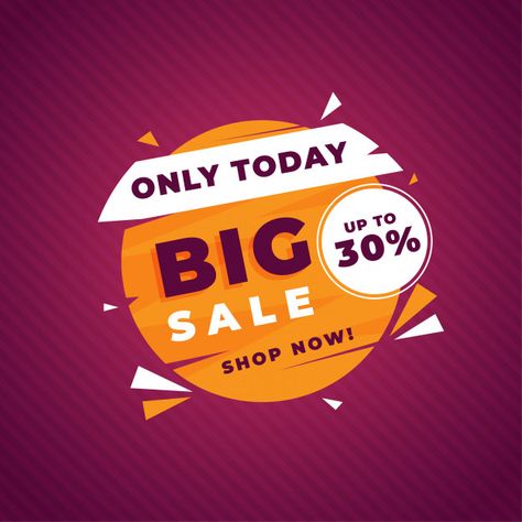 Big sale promotion template banner | Premium Vector #Freepik #vector Sales Background, Offer Design, Sale Template, Vector Banner, Art Poster Design, Orange Wallpaper, Sale Promotion, Graphic Editing, Social Media Banner