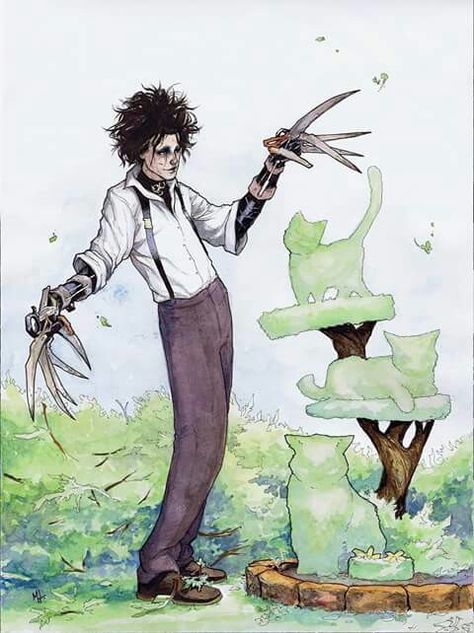 Tim Burton Personajes, Tim Burton Johnny Depp, Edward Scissor, Scissor Hands, Tim Burton Characters, The Legend Of Sleepy Hollow, Tim Burton Style, Tim Burton Art, Tim Burton Films