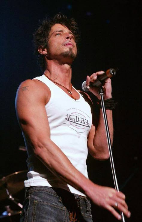 Chris Cornell Audioslave Chris Cornell, Temple Of The Dog, Chris Cornell, Beautiful Man, Pearl Jam, Beautiful Person, Most Beautiful Man, Music Love, Beck