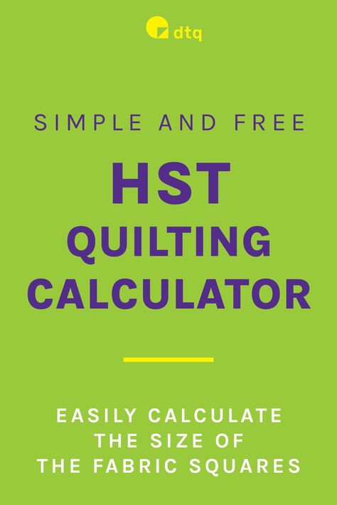 Looking for a simple tool to help you calculate the fabric requirements to make a perfect HST? This HST quilting calculator will give you the accurate size of the fabric squares needed to make half square triangles. Use it for free! Half Square Triangle Calculator, Half Square Triangle Chart, Quilt Calculator, Triangle Formula, Half Square Triangle Blocks, Quilt Math, Triangle Math, Calculator Design, Quilting Math