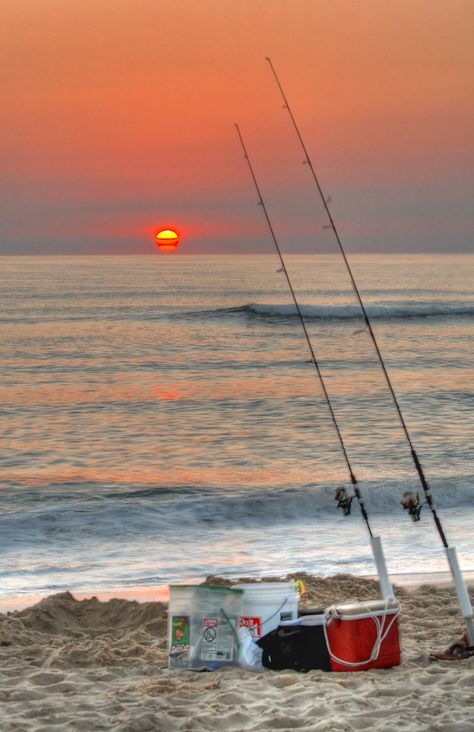 Gone Fishing by Chris Rea Fishing Pictures, Surf Fishing, Weekend Activities, Beach Fishing, Salt Life, Gone Fishing, Fish Camp, Going Fishing, Saltwater Fishing