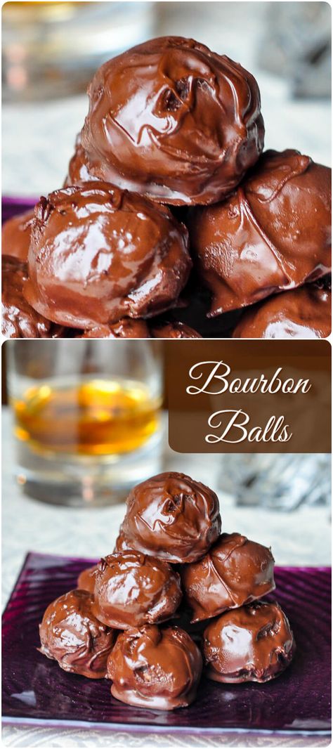 Bourbon Balls...or Rum Balls...or Brandy Balls...or... Brandy Balls, Boozy Treats, Bourbon Balls, Diy Easy Recipes, Rum Balls, Chocolate Balls, Homemade Candies, Balls Recipe, Holiday Cooking