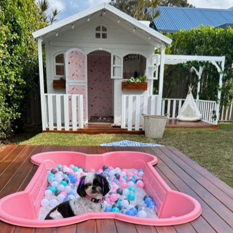 "A paw-fect combination of cubby house paradise and puppy love! 🐶🏠❤️ Come join us in our happy place, where tail wags and giggles fill the… | Instagram Doge Palace Venice, Puppy Palace, Puppy Playpen, Princess Palace Pets, Our Happy Place, Cubby House, Cubbies, Happy Place, Join Us