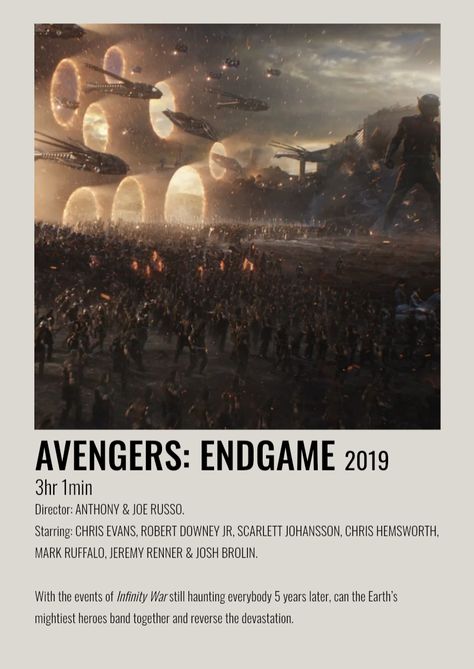 Avengers Endgame Movie Poster, Endgame Movie Poster, Avengers Movie Posters, Movie Poster Room, Film Polaroid, Marvel Movie Posters, Avengers Poster, Avengers Film, Marvel Cards